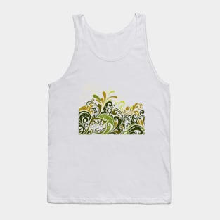 Abstract Floral Design 19 Tank Top